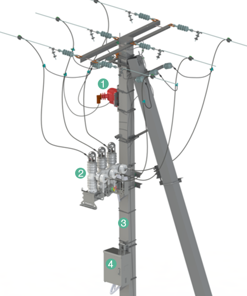Recloser 6/11 kV